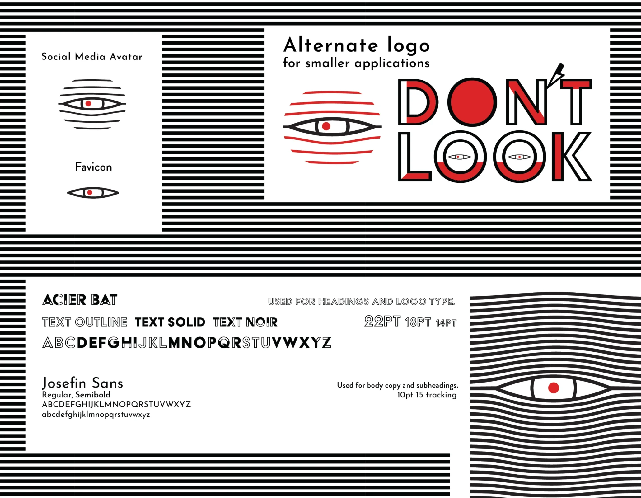 Don't Look Event Alternate Identities