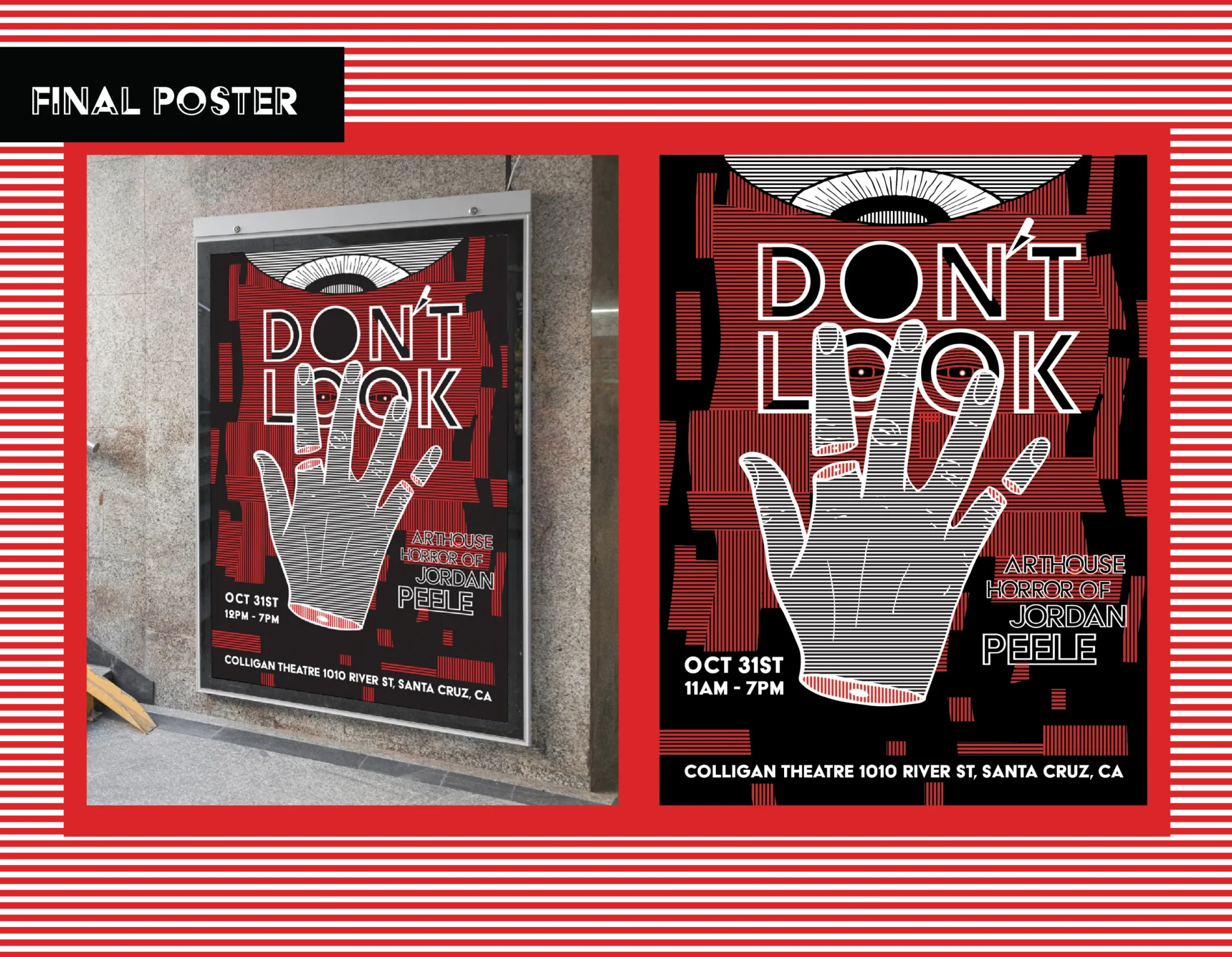 Don't Look Poster Design