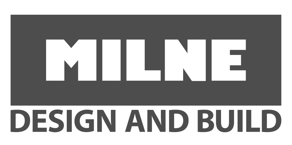MILNE Design and Build Logo Identity